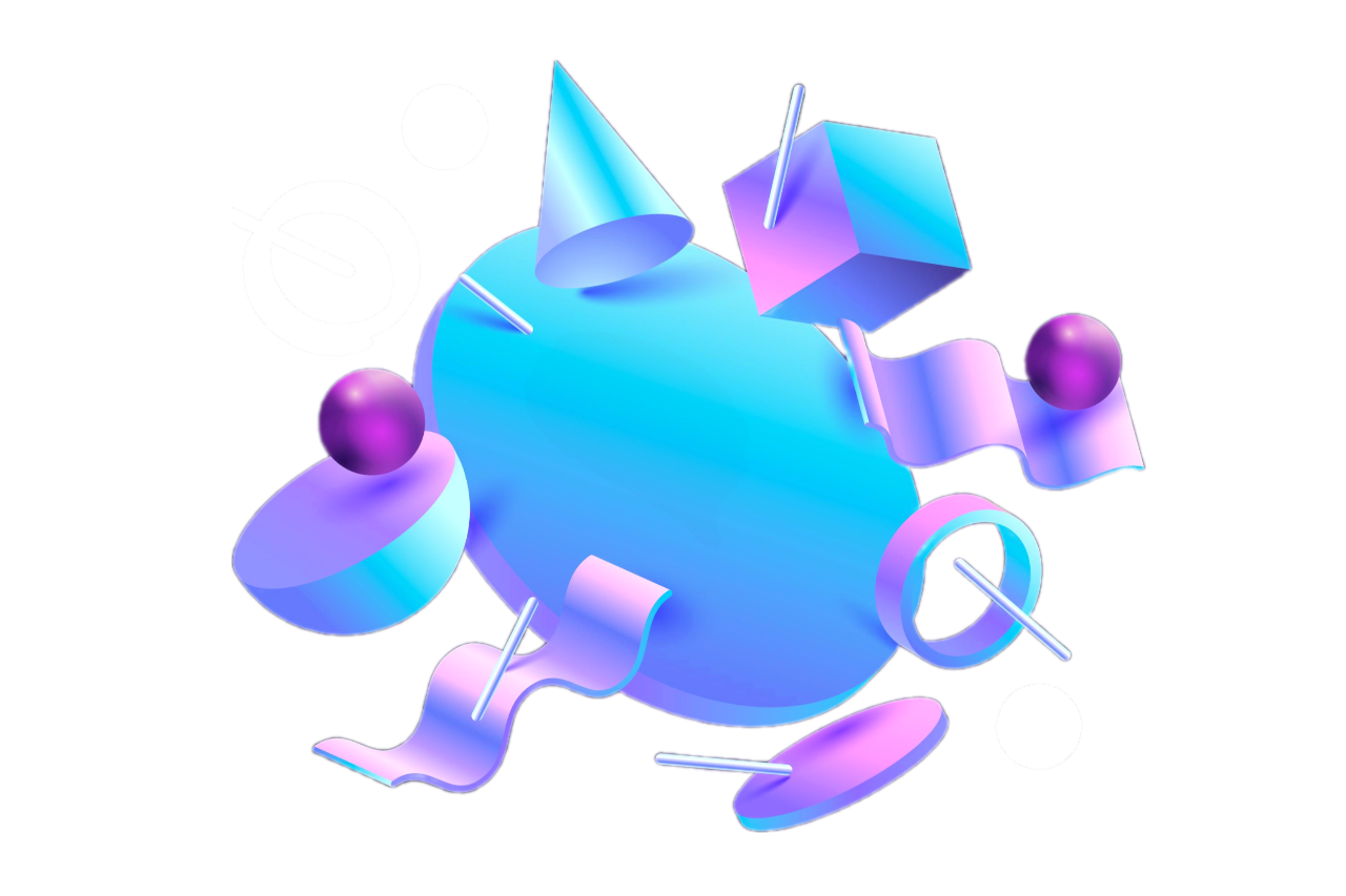 Ilustración moderna representando tecnología cloud, infraestructura e inteligencia artificial